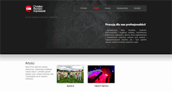 Desktop Screenshot of cbimpresariat.pl